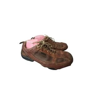 HS Trask Guide Brown Leather Lace Up Shoes Size 10.5 M Outdoor H7002-218 Men's